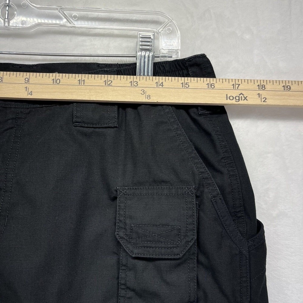 5.11 Tactical Utility Pants Women’s Size 12 Black Cargo - Picture 6 of 15